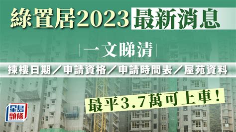 下期綠置居|綠置居2024揀樓攻略｜頭十號碼未必揀先！揀樓次序 